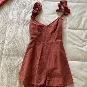 Urban Outfitters Tie-Back Romper, Size 2, Like New